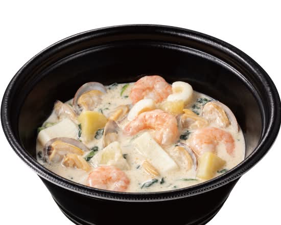 （ソースのみ・麺なし）海の幸の豆乳スープパスタ　(Sauce only)Seafood Soymilk Soup Pasta