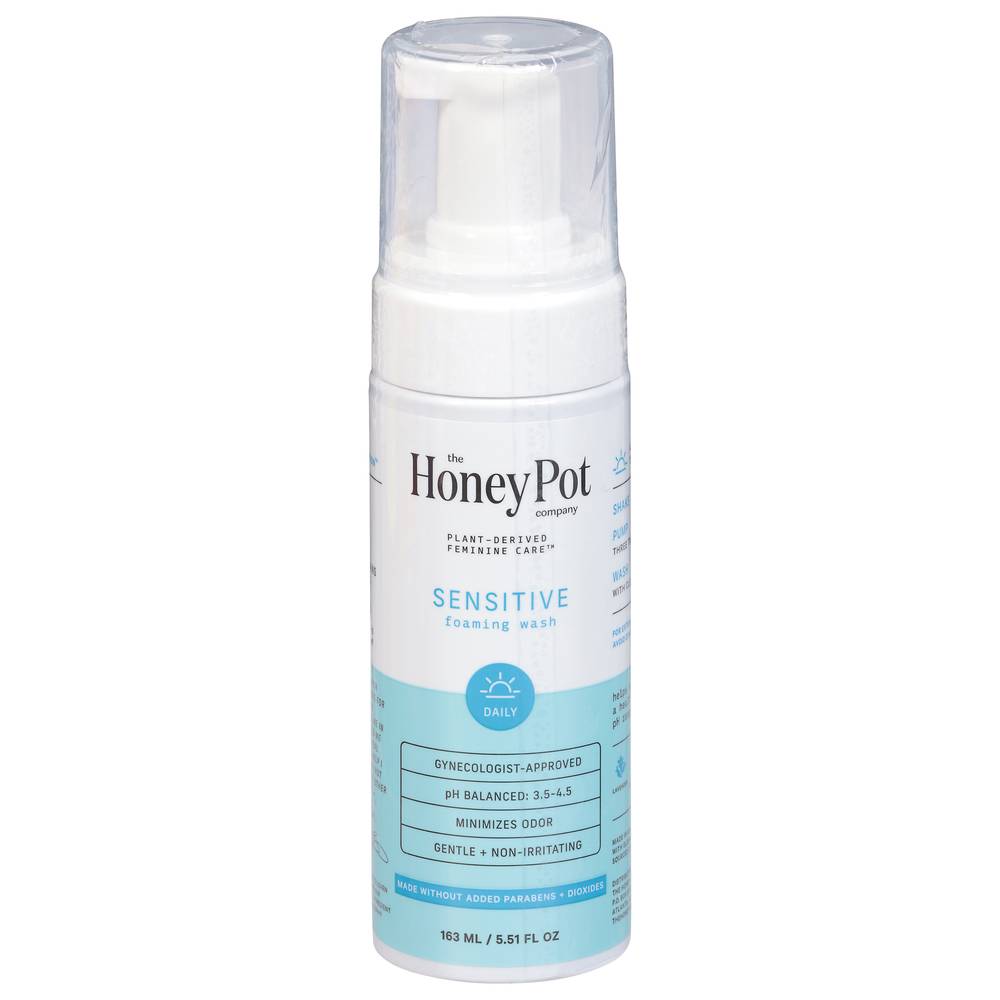 The Honey Pot Sensitive Daily Foaming Wash (163 ml)