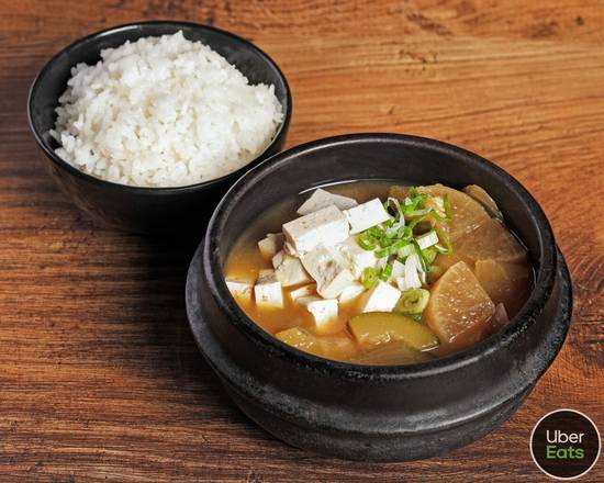 Vegetable Dwenjang Jjigae