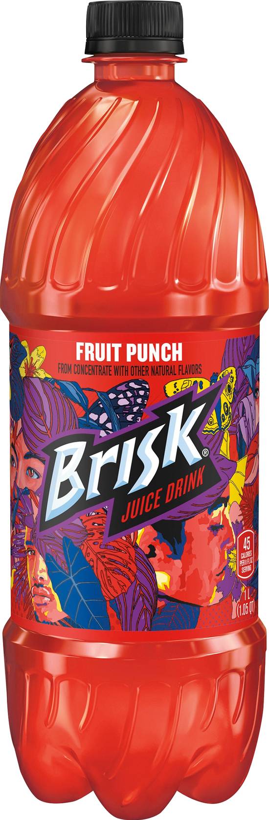 Brisk Fruit Punch Juice Drink (33.8 fl oz)