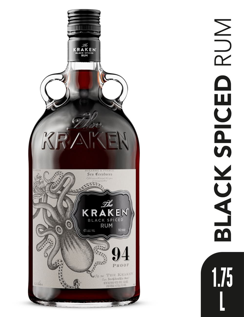 The Kraken Black Spiced Rum (1.75 L)