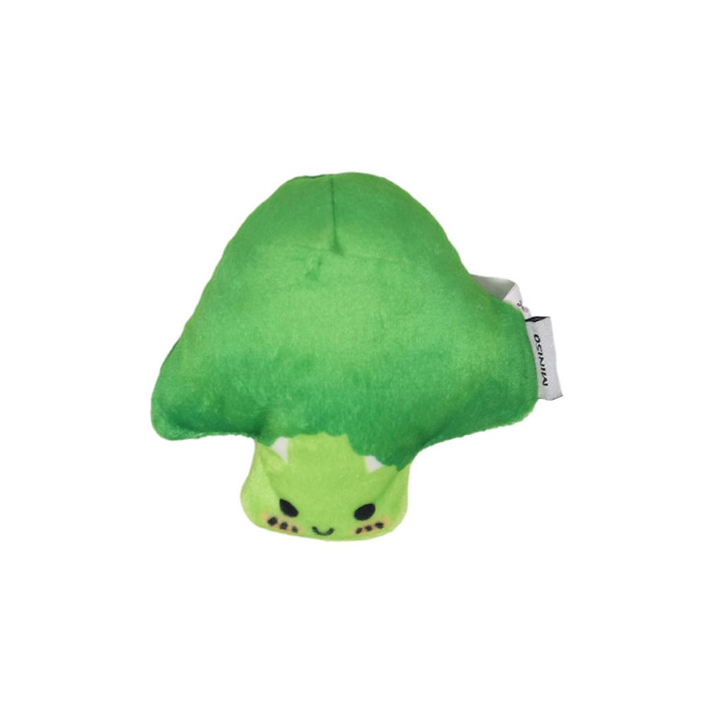 Miniso peluche brócoli de poliéster verde (1 pieza)
