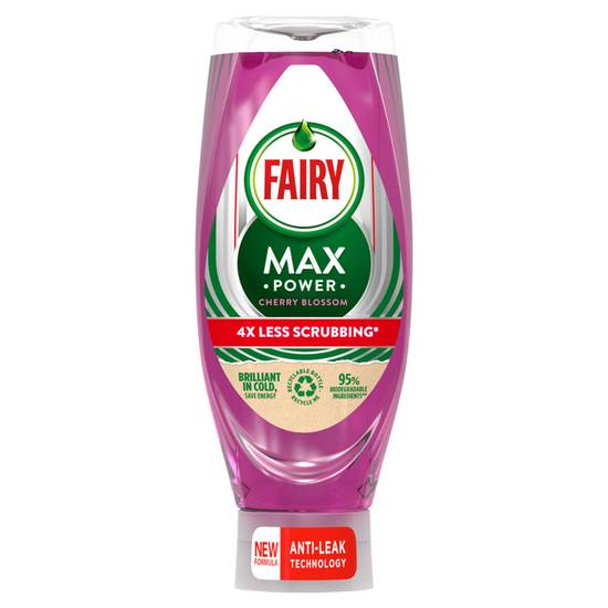 Fairy Max Power Washing Up Liquid Cherry 640ML