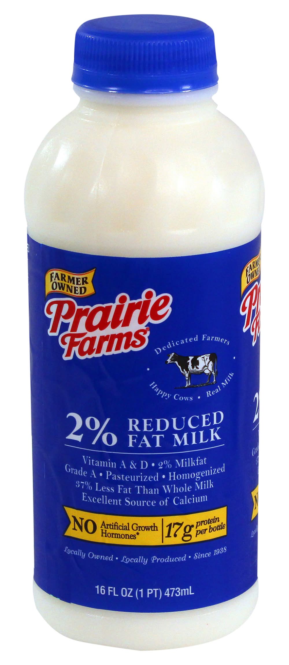 Prairie Farms 2% Reduced Fat Milk (16 fl oz)