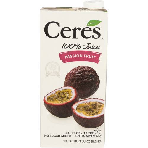 Ceres 100% Passion Fruit Juice