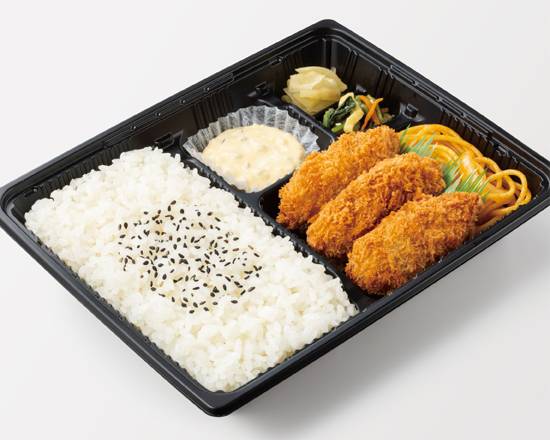 ３コ入りカキフライ弁当