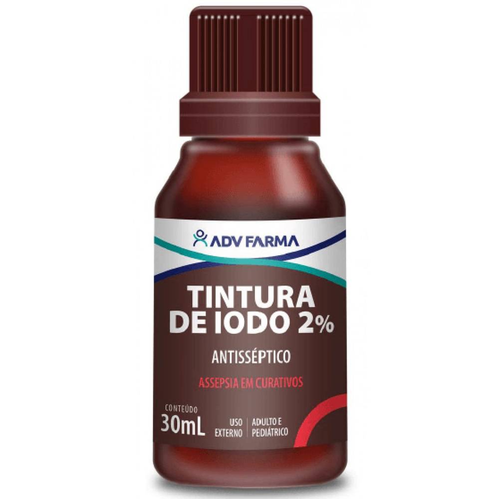 Adv tintura de iodo 2% (30ml)