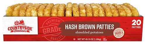 Countryside Station Hash Brown Patties