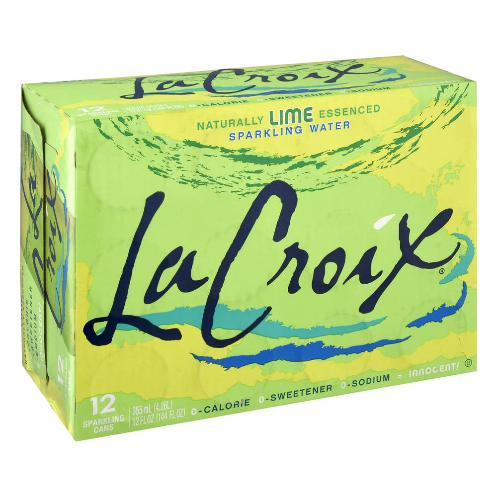 LaCroix Lime Sparkling Water (12 x 12 fl oz)