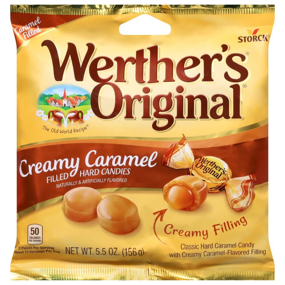 Werther's Original Filled Hard Candies, Creamy Caramel (5.5 oz)