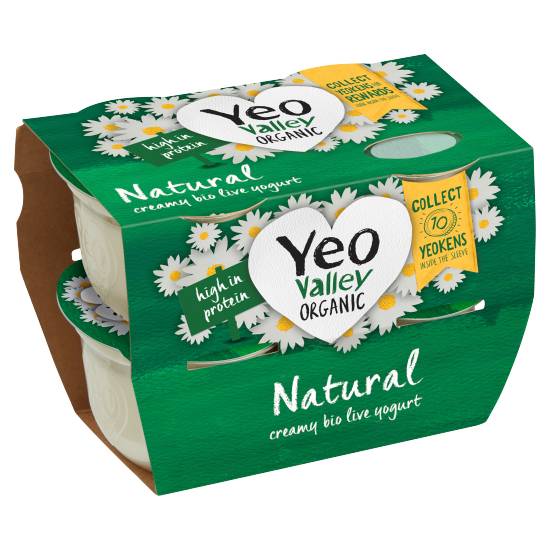 Yeo Valley Organic Natural Creamy Bio Live Yogurt