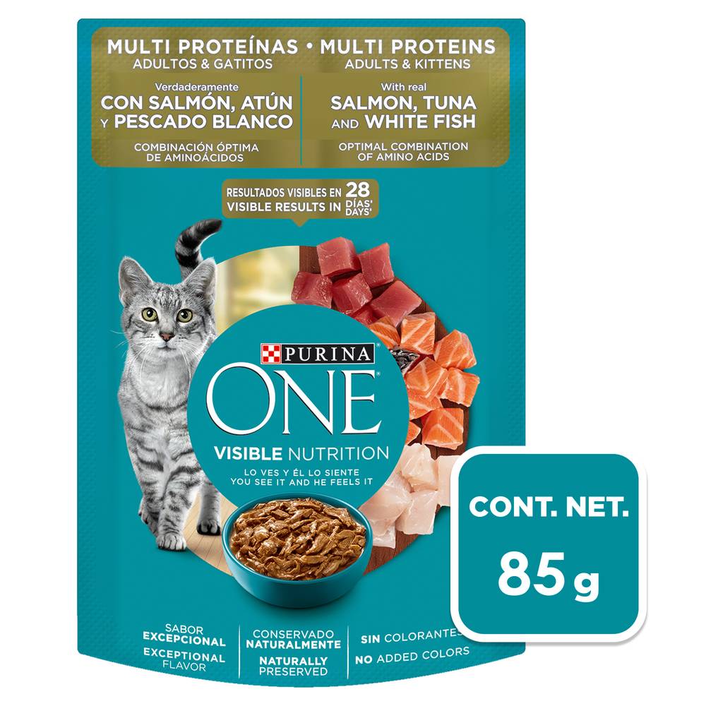 One alimento húmedo multi proteínas (sobre 85 g)