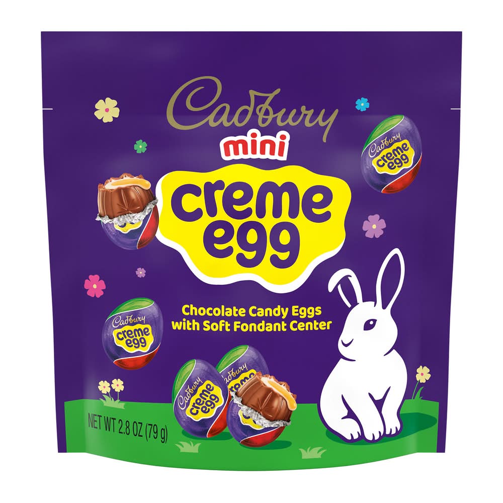 Cadbury Mini Creme Egg Chocolate Candy (2.8 oz)