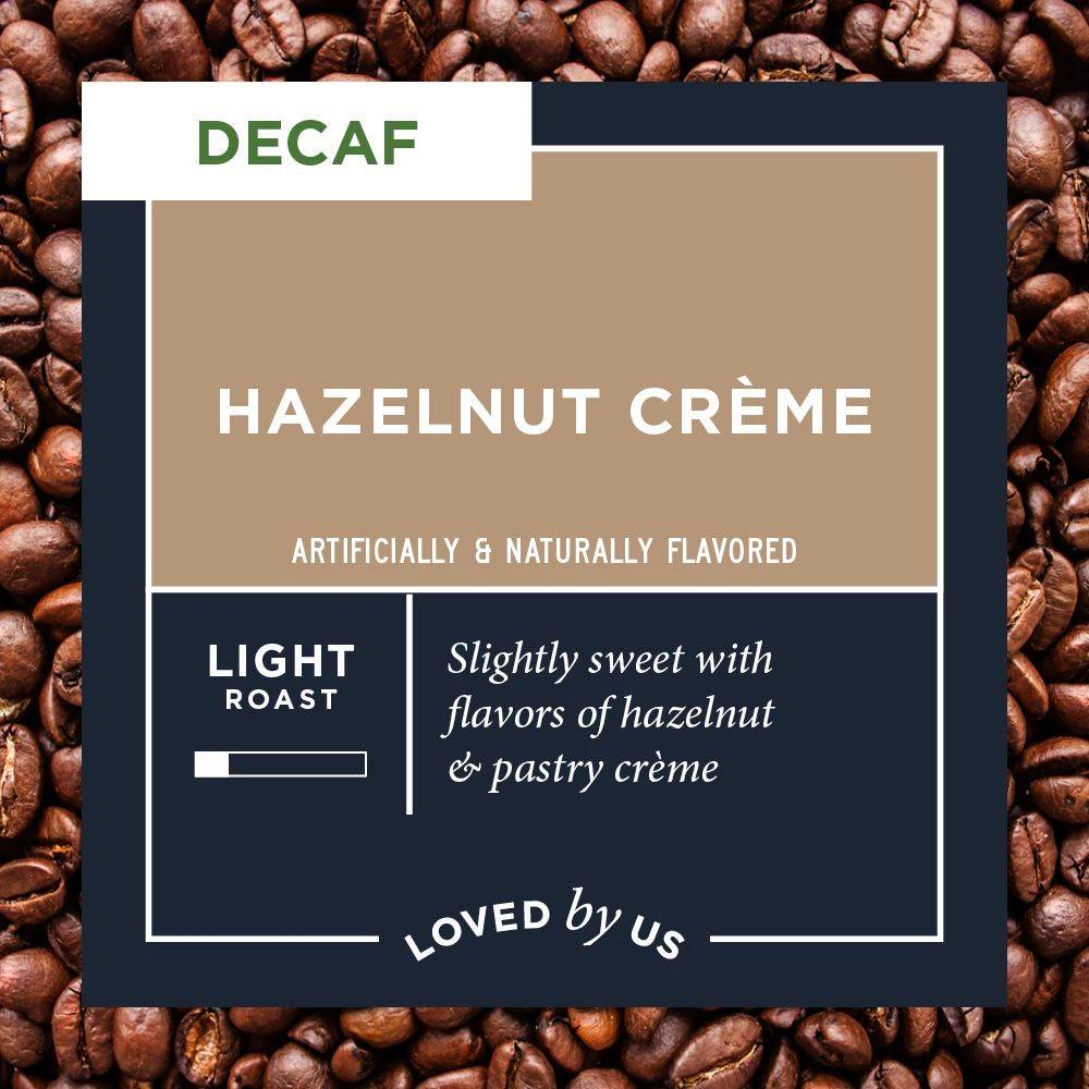 The Fresh Market Decaffeinated Hazelnut Creme Whole Bean Coffee