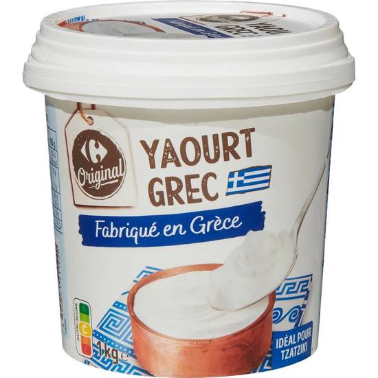 Carrefour Original - Yaourt grec fabriqué en Grèce