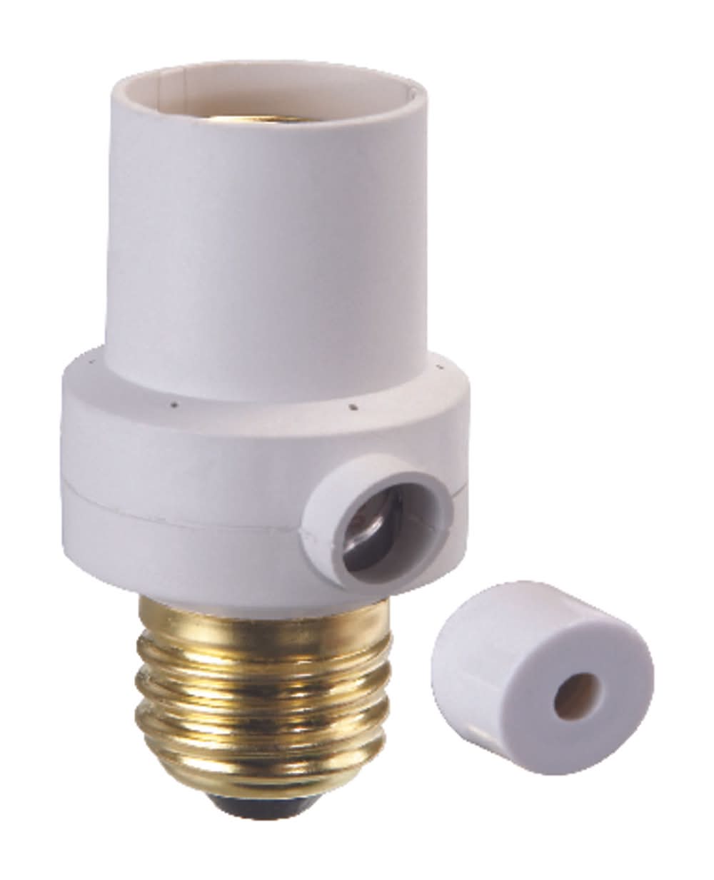 Amertac White Photoelectric Dusk To Dawn Light Control 1 Pk