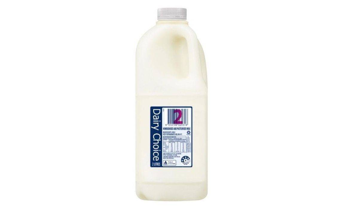 Dairy Choice Whole Milk 2L