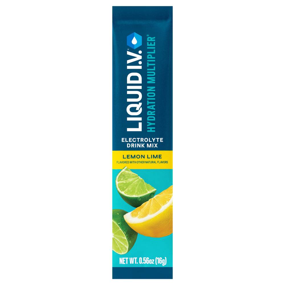 Liquid I.v. Hydration Multiplier Electrolyte Drink Mix (0.56 oz) (lemon lime )