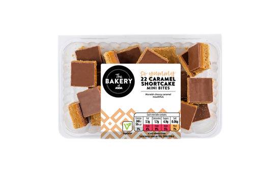 ASDA Baker's Selection Mini Caramel Shortcake Bites 22pk