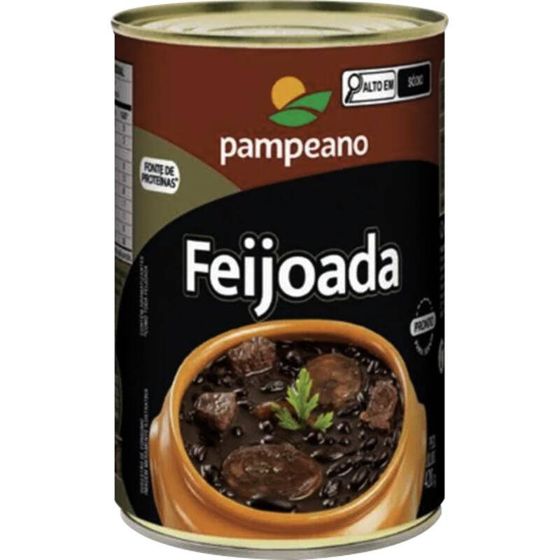 Pampeano feijoada enlatada (420g)