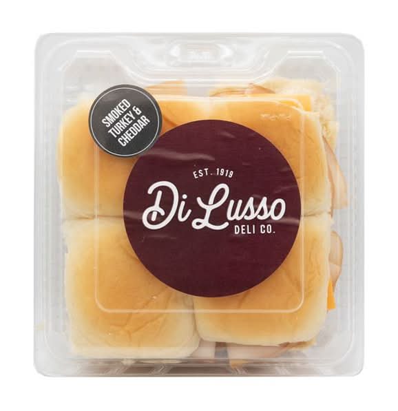 Di Lusso Hawaiian Sliders Turkey Cheddar (4)