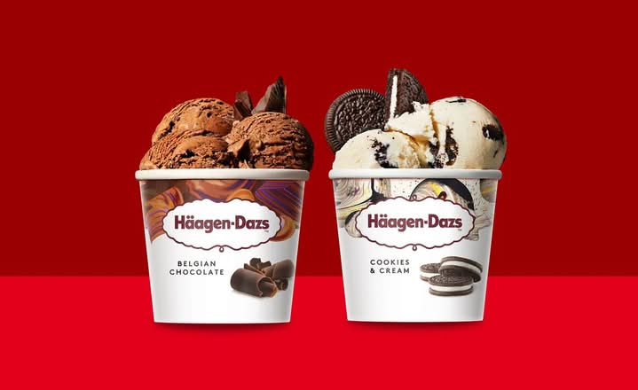 Tarrinas Häagen-Dazs