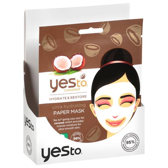 Yes To Coconut Paper Mask (1 mask)