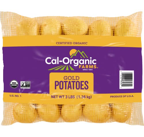 Organic Gold Potatoes Bag