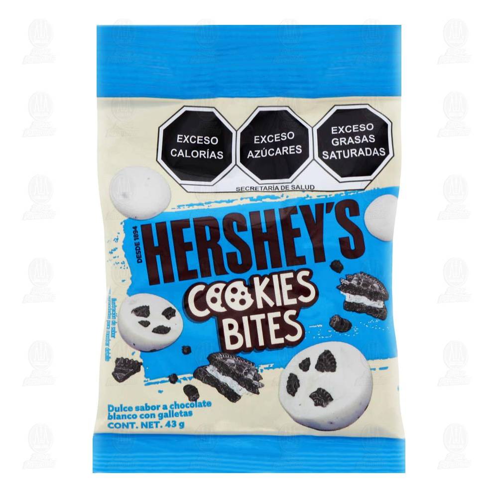 Hershey's · Bolitas de chocolate cookies and cream (43 g)