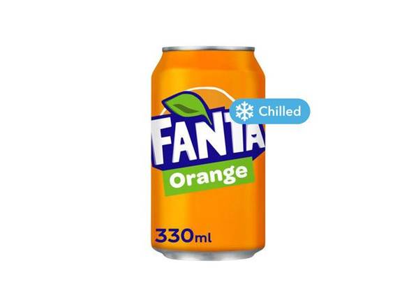 Fanta Orange 330ml Can