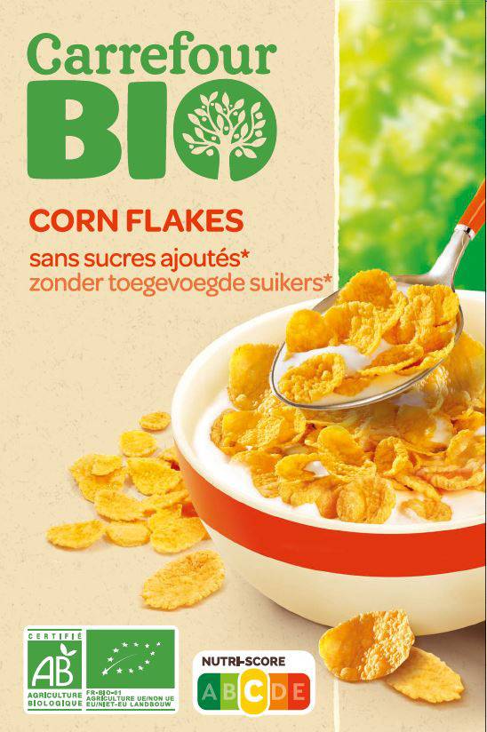 Carrefour Bio - Fid cornflakes