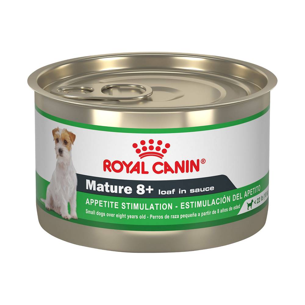 Royal Canin Canine Health Nutrition Loaf in Sauce Mature 8+ Adult Dog Wet Food - 5.2 oz (Size: 5.2 Oz)