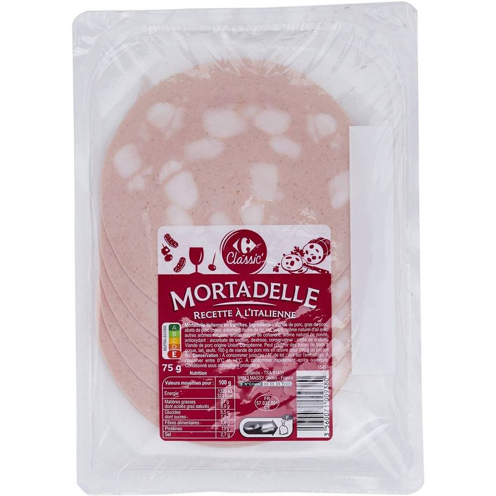 Carrefour Classic' - Mortadelle recette à l'italienne