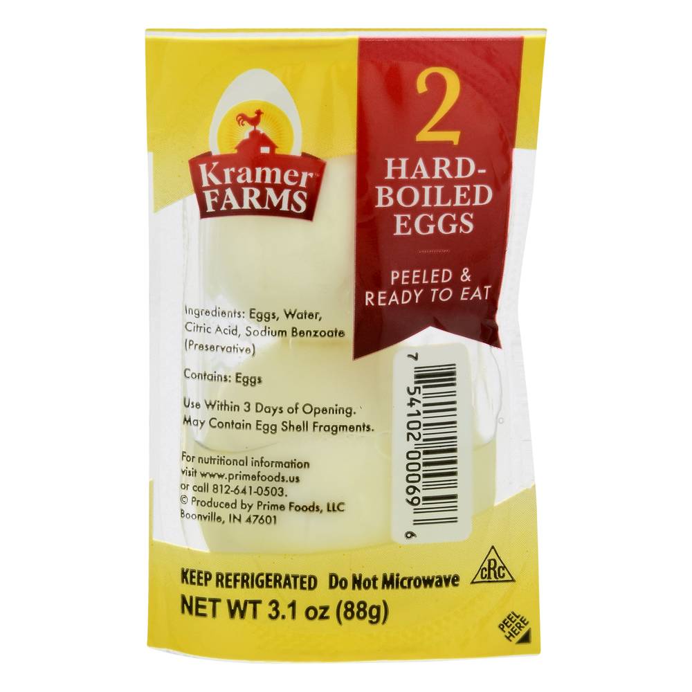 Kramer Farms Hard-Boiled Eggs (3.1 oz)