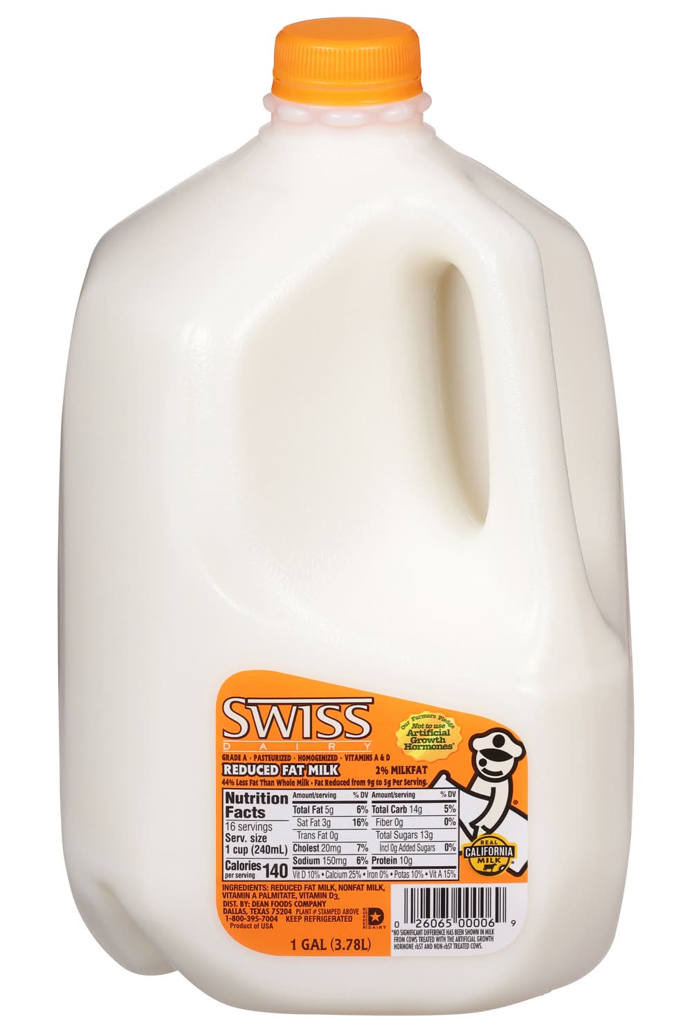 Swiss 2% Reduced Fat Milk (1 gal)