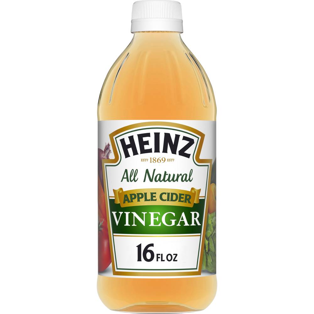 Heinz All Natural Vinegar, Apple Cider (16 fl oz)