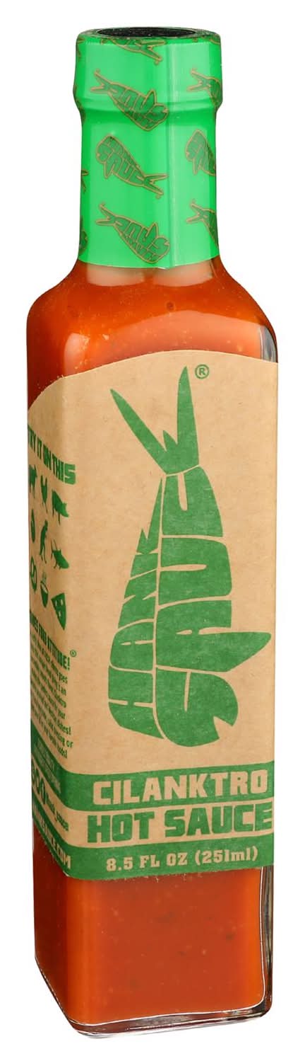 Hank Sauce Cilanktro Hot Sauce 8.5 Oz