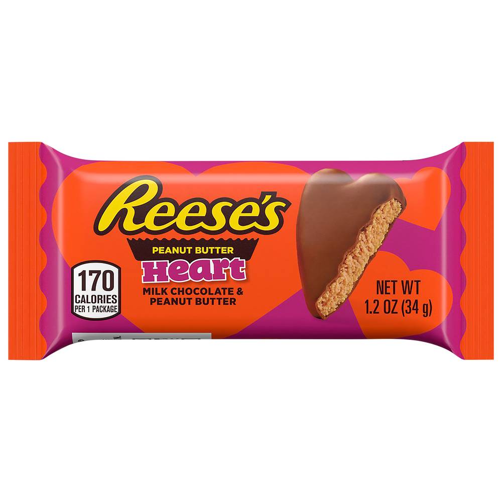 Reese's Peanut Butter Heart (milk chocolate)