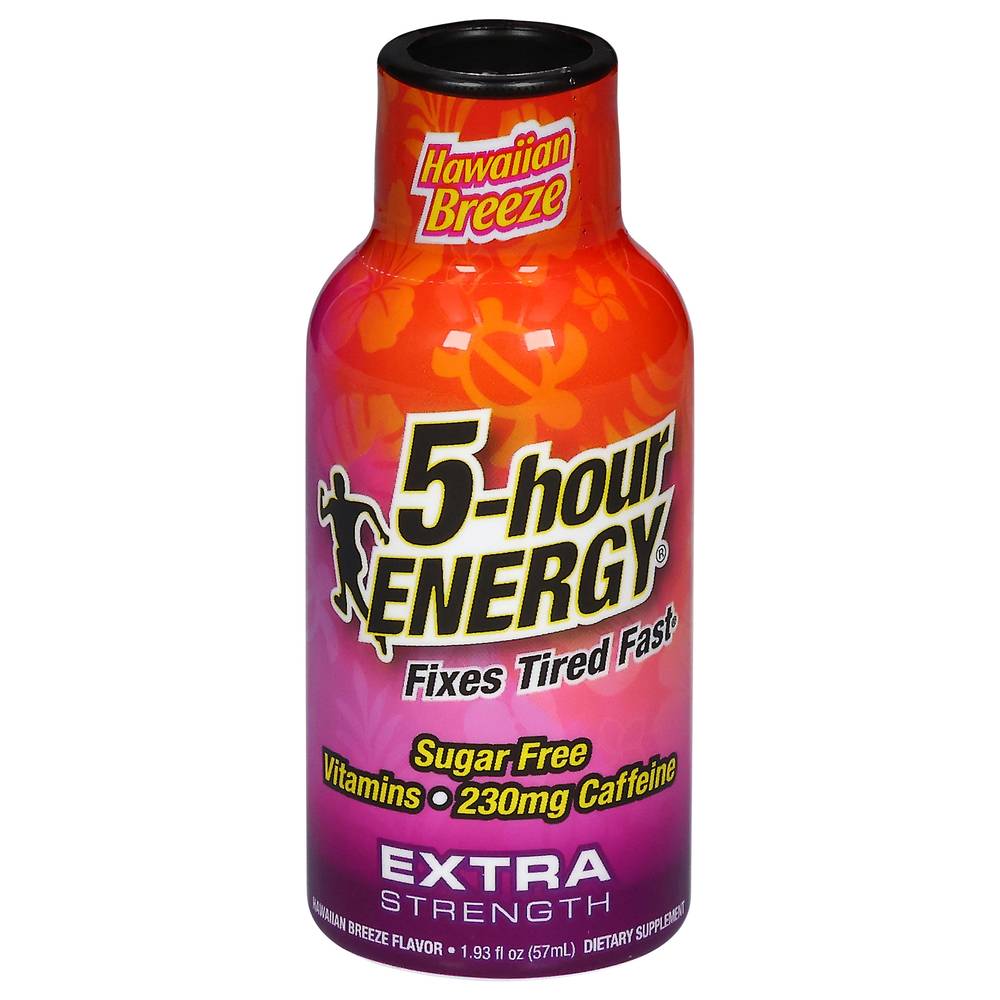 5-Hour Energy Extra Strength Energy Shot, Hawaiian Breeze (1.93 fl oz)