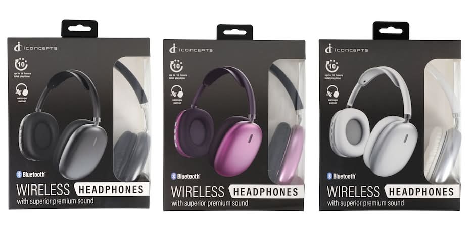 iConcepts Premium Bluetooth Wireless Headphone