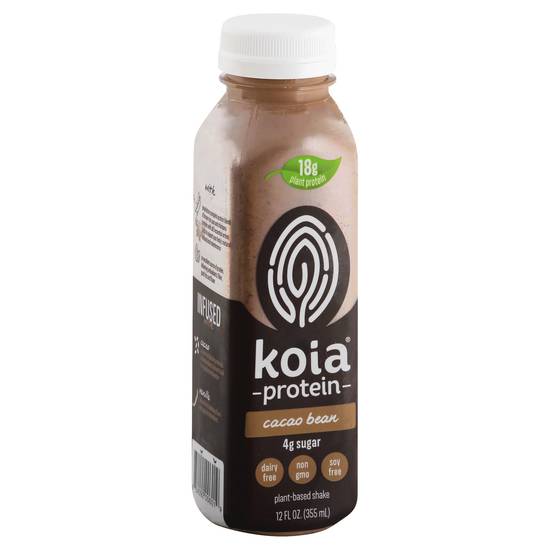 Koia Plant-Based Protein Drink (12 fl oz) (cacao bean )