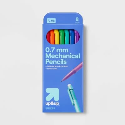 up&up Mechanical Pencil, 0.7 mm (8 ct)