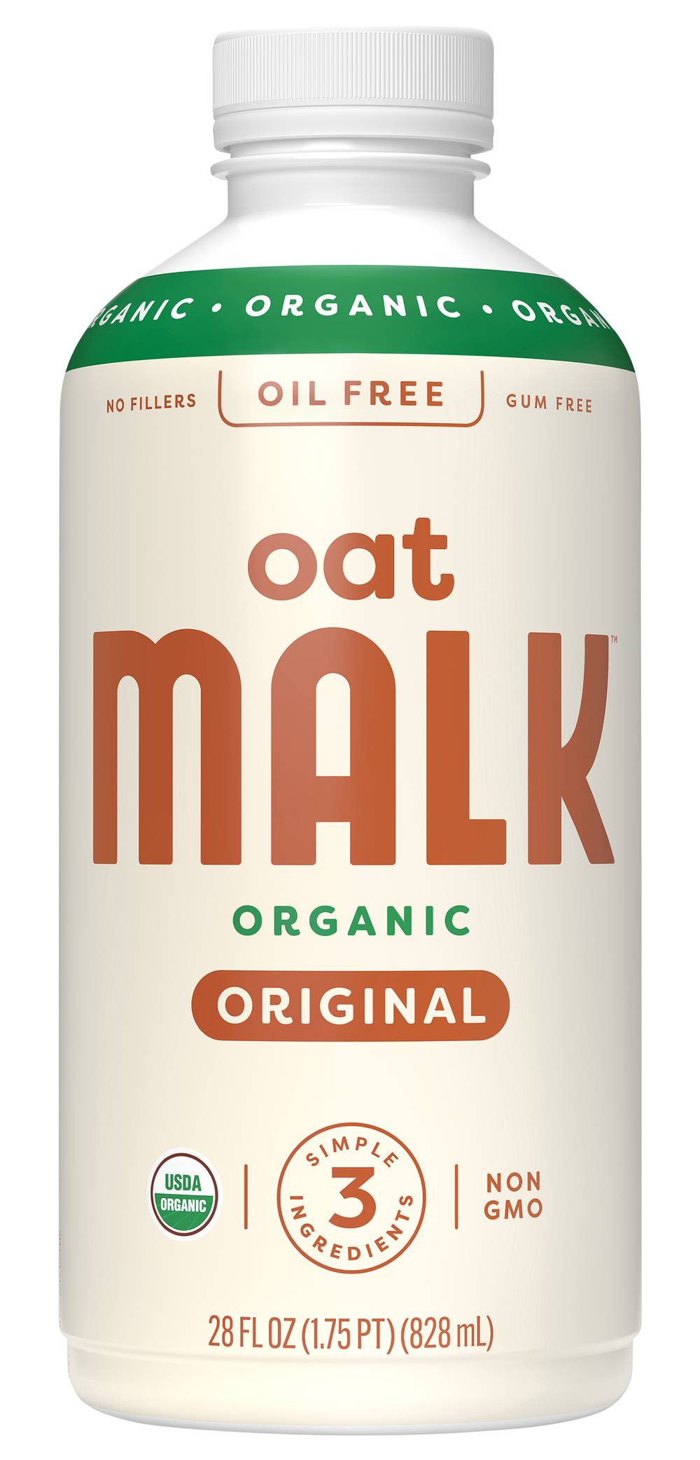 MALK Organic Original Oat Milk (28 fl oz)