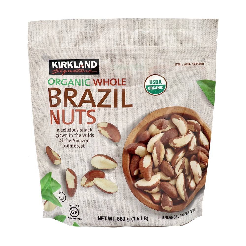 Kirkland Signature Organic Brazil Nuts (1.5 lbs)