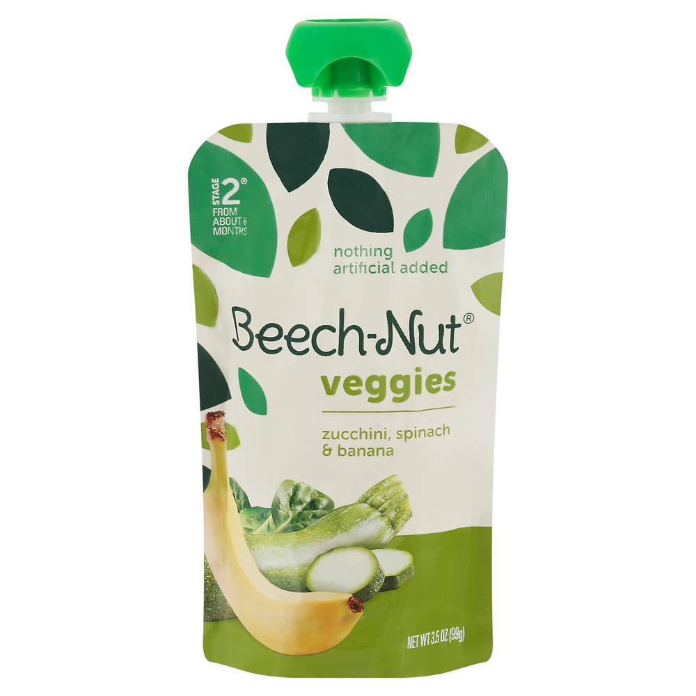 Beech-Nut Zucchini Spinach & Banana (3.5 oz)