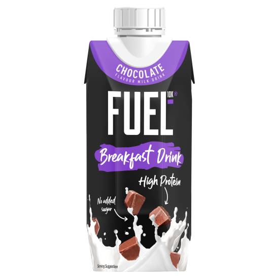 Fuel10k High Protein Chocolate Breakfast Milk Drink 330ml