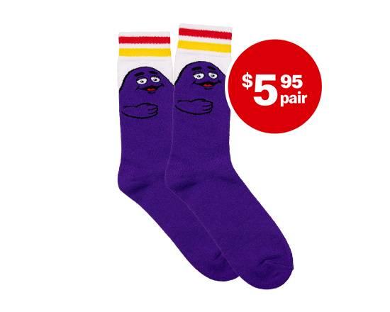 Adult Grimace Socks