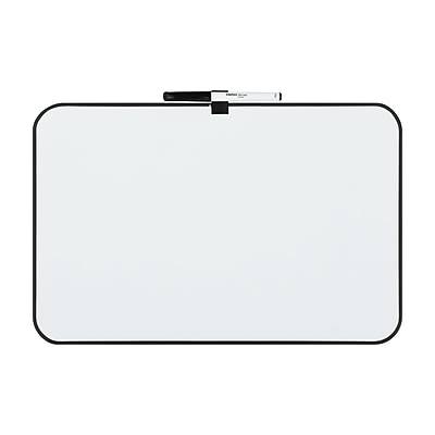 Staples Durable Melamine Dry-Erase Board, Plastic Frame, 11 x 17 (VMMC10112)