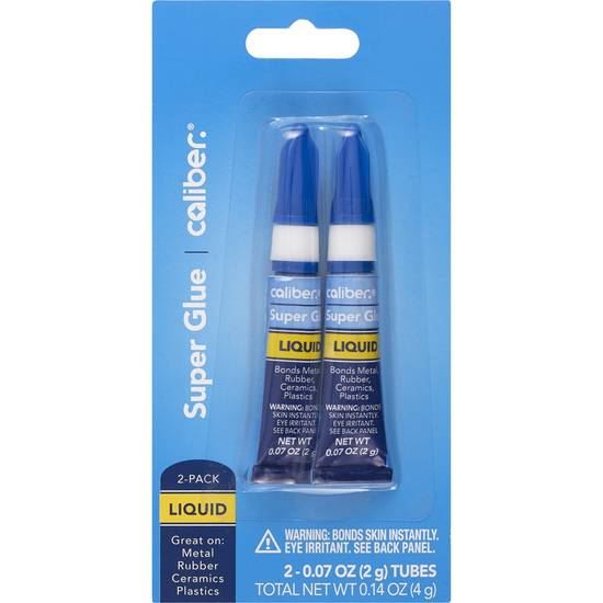 Caliber Instant Super Glue 2-Pack