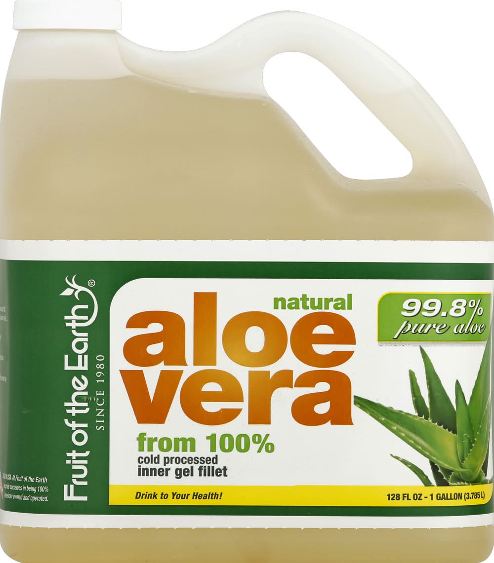Fruit of the Earth Natural Aloe Vera Drink (128 fl oz)